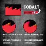 10-Piece Ultimate Reciprocating Saw Blade Set, Premium 6 & 8 Inch Wood & Metal Cutting Pruner Saw Blades with Storage Box