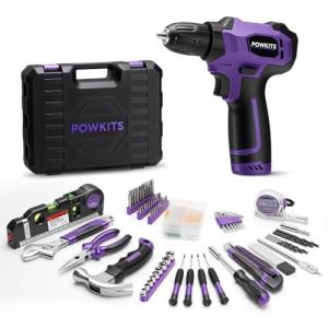 139-Piece Cordless Drill Set with Battery
