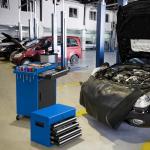 Goplus Rolling Tool Chest, 5-Drawer Tool Box Organizer w/Lockable Wheels & Sliding Drawers & Detachable Top & Adjustable Shelf, Tool Storage Cabinet for Garage Workshop (Blue)