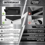 INTERGREAT 8-Drawers Rolling Tool Chest, Assembled Tool Chest with Wheels, Detachable Top Tool Box, Tool Cabinet for Repair Room,Warehouse, Rolling Tool Box with Hooks,Tray Divider,Liners(Black)