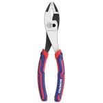 WORKPRO 8” Slip Joint Pliers Tool, Large Soft Grip,Rust Prevention Finish, 3-Zone Serrated Jaw Forged from High Carbon Steel for Maximum Grip