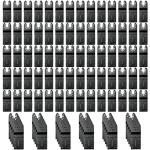 TrivdPro 100Pcs Oscillating Tool Blades Professional Universal Oscillating Saw Blades Wood Multitool Blades Compatible with Dewalt, Milwaukee, Ryobi, Rockwell, Bosch