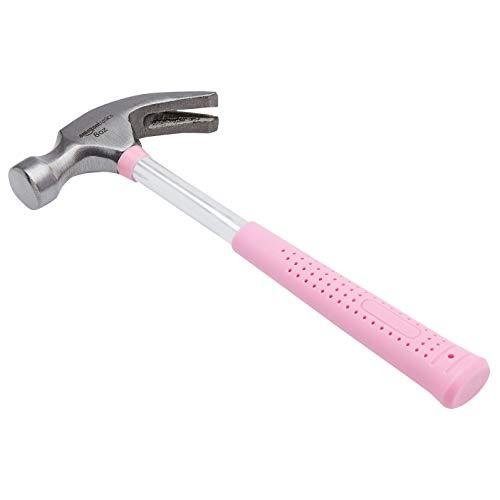 Pink Claw Hammer with Shock Reduction Grip