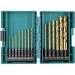 Makita 14-Piece Titanium Drill Bit Set