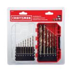 CRAFTSMAN 14-Piece Gold Oxide Drill Bit Set