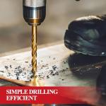 StratMet 13-Piece Cobalt Drill Bit Set