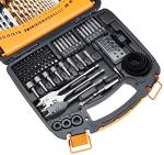100-Piece Drill & Driver Bit Set with Case