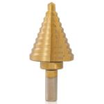 ZELCAN 10 Size Titanium Step Drill Bit Set