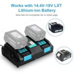 TeenPower 18V Dual Port Rapid Charger for Makita