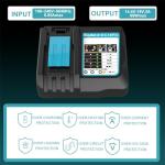 Makita Rapid Battery Charger for 14.4V-18V Batteries