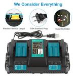 TeenPower 18V Dual Port Rapid Charger for Makita