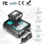 DC18RF Charger for Makita 14.4V/18V Batteries