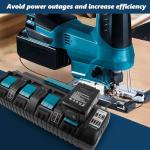 Makita 4-Port Rapid Charger with USB Ports