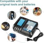 DC18RF Charger for Makita 14.4V/18V Batteries
