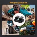 Maxofpowr 2 Pack 8.0Ah Makita Battery & Charger