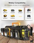 Lenoya DCB104 Battery Charger for Dewalt 12V/20V
