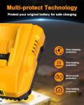 Dewalt DCB112 Battery Charger Replacement (Yellow)