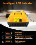 Dewalt DCB112 Battery Charger Replacement (Yellow)