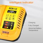 Lenoya DCB112 Replacement Charger for Dewalt Batteries