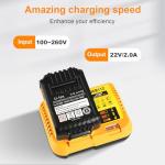 Lenoya DCB112 Replacement Charger for Dewalt Batteries
