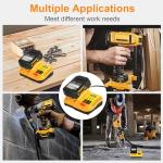 Lenoya DCB112 Replacement Charger for Dewalt Batteries