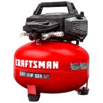 Portable 6 Gallon Oil-Free Pancake Air Compressor