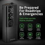 Airmoto Portable Tire Inflator with Digital Gauge