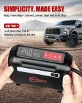 ROCGORLD R8 Portable Tire Inflator with Digital Screen