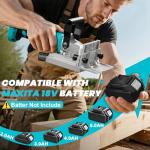 Ecarke Cordless Biscuit Joiner Kit with 80 Wafers