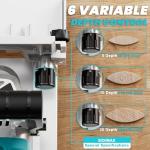 Ecarke Cordless Biscuit Joiner Kit with 80 Wafers