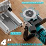 Ecarke Cordless Biscuit Joiner Kit with 80 Wafers