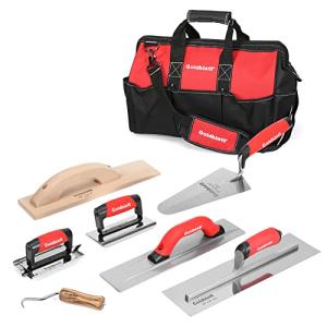 Goldblatt 8-Piece Masonry Tool Set with Bag