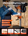 VEVOR 5-Speed Benchtop Drill Press - 10" Swing