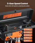VEVOR 5-Speed Benchtop Drill Press - 10" Swing