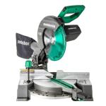 Metabo HPT 10-Inch Miter Saw with Precision Cuts