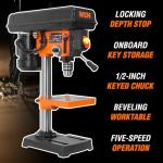 WEN 8-Inch 5-Speed Cast Iron Drill Press