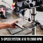 SKIL 10" 5-Speed Benchtop Drill Press with Laser