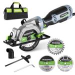 WORKPRO 5.8Amp Compact Circular Saw with Blades