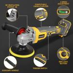 Cordless 6-Inch Rotary Buffer Polisher for Dewalt