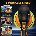 DEWALT Cordless 6-Inch Orbital Buffer Polisher Kit