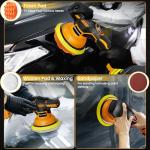 DEWALT Cordless 6-Inch Orbital Buffer Polisher Kit