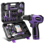 139-Piece Cordless Drill Set with Battery