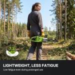 WORKIT 16 Inch Electric Chainsaw, 40V Brushless Chain Saw Cordless with 2×4.0Ah Batteries, Tool-Free Chain Tension, Auto Oiling, Battery Chainsaw for Tree Trimming, Wood Cutting, Yard Work