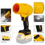 Brushless Leaf Blower for DEWALT 20V Battery, Cordless High-Speed Handheld Air Blower, Jet Fan Design for Patio Cleaning, Lawn Care, Blowing Leaves/Dust (No Battery & Charger Included)