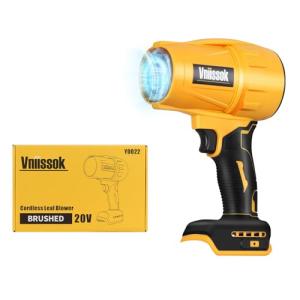 Electric Cordless Leaf Blower Dust Blower for DEWALT 20V Battery, High-Speed Motor Handheld Jet Fan Air Blower for Patio Cleaning, Lawn Care, Blowing Leaves and Dust Battery not Included