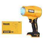 Electric Cordless Leaf Blower Dust Blower for DEWALT 20V Battery, High-Speed Motor Handheld Jet Fan Air Blower for Patio Cleaning, Lawn Care, Blowing Leaves and Dust Battery not Included