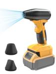 Mini Jet Dry Blower for Dewalt 20V Battery with Brushless Motor Handheld Jet Fan with 4 Gears Adjustable for Garages Sawmill Home Workshop Car Cleaning (No Battery)