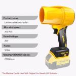 Brushless Leaf Blower for DEWALT 20V Battery, Cordless High-Speed Handheld Air Blower, Jet Fan Design for Patio Cleaning, Lawn Care, Blowing Leaves/Dust (No Battery & Charger Included)