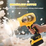 AUTOJARE Cordless Leaf Blower Compatible with Dewalt 20V Battery Variable Speed Brushless Handheld Jet Fan for Home Cleaning, Car, Outdoor, Lawn Care (NO Battery)