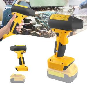 Jet Dry Mini Blower,Jet Fan 130000 RPM Wind Speed 4-Speed Control Compatible with Dewalt 20V Lithium Battery，Super Jet Fan Blower for Drying, Cleaning (Battery not Included)